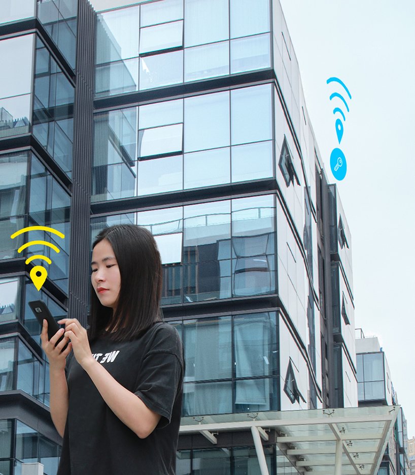 Baseus T2 Mini Ropetype Anti-loss Device - Αντικλεπτική Συσκευή με Λουράκι - White - ZLFDQT2-02