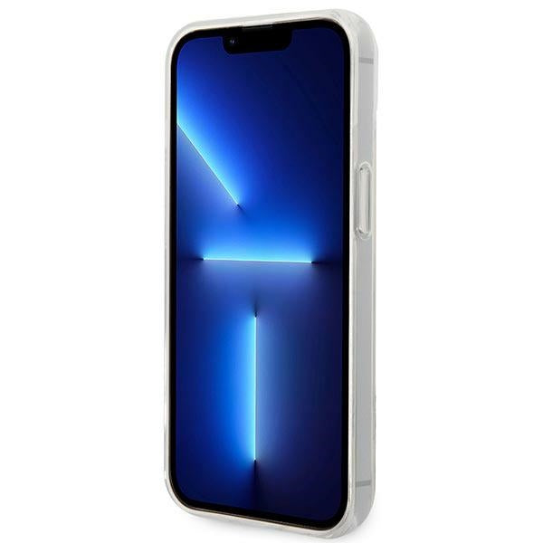 Karl Lagerfeld iPhone 14 Plus - Choupette Fun Σκληρή Θήκη με Πλαίσιο Σιλικόνης - Διάφανη - KLHCP14MCFNRC