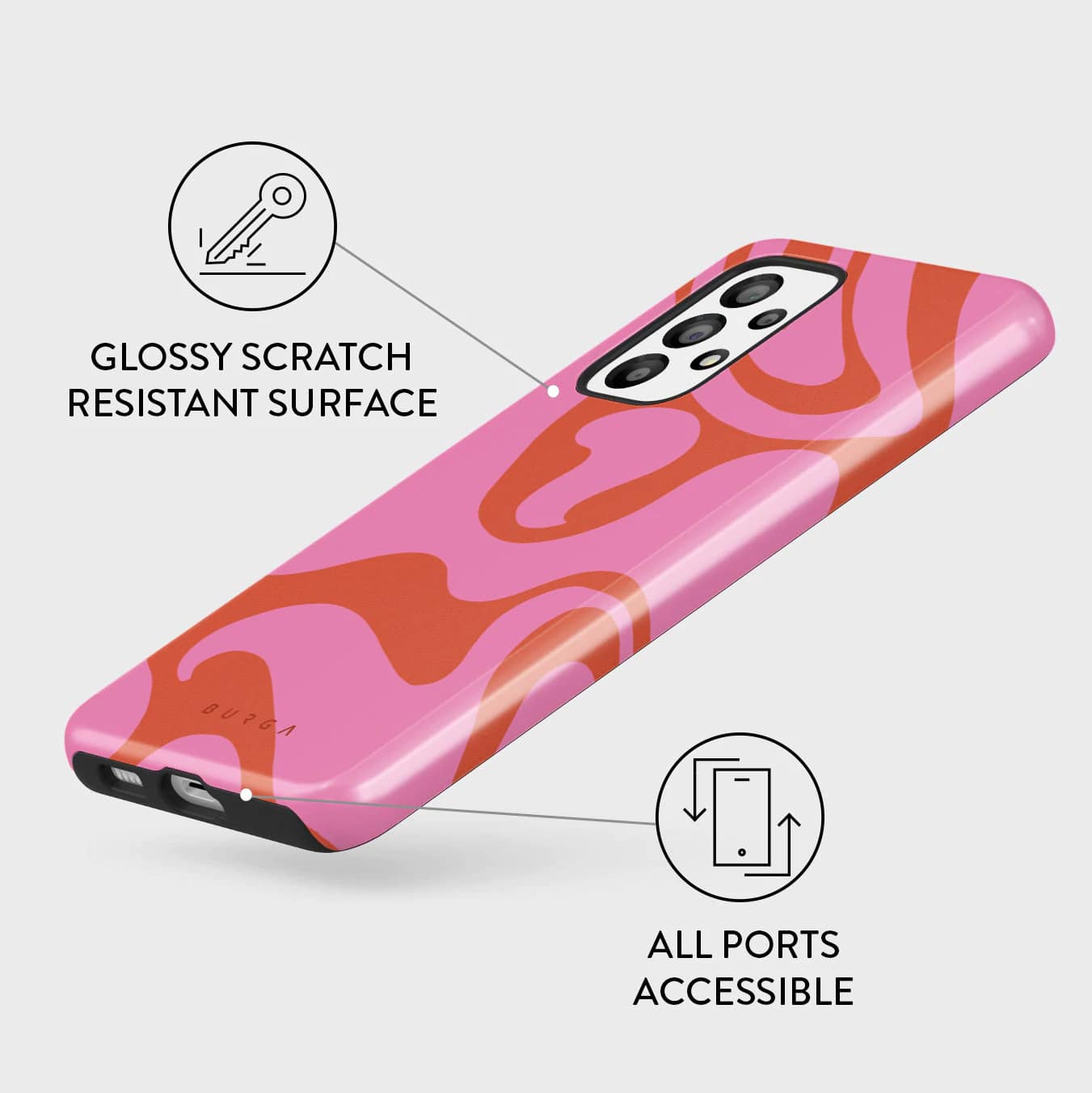 Burga Samsung Galaxy A33 5G Fashion Tough Σκληρή Θήκη - Ride the Wave