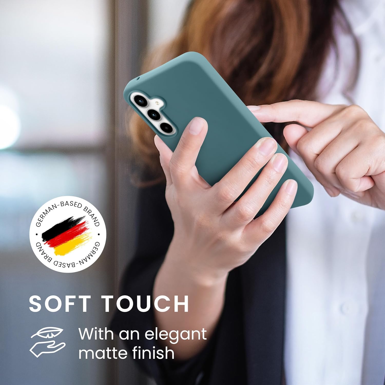 KW Samsung Galaxy A55 5G Λεπτή Θήκη Σιλικόνης TPU - Arctic Night