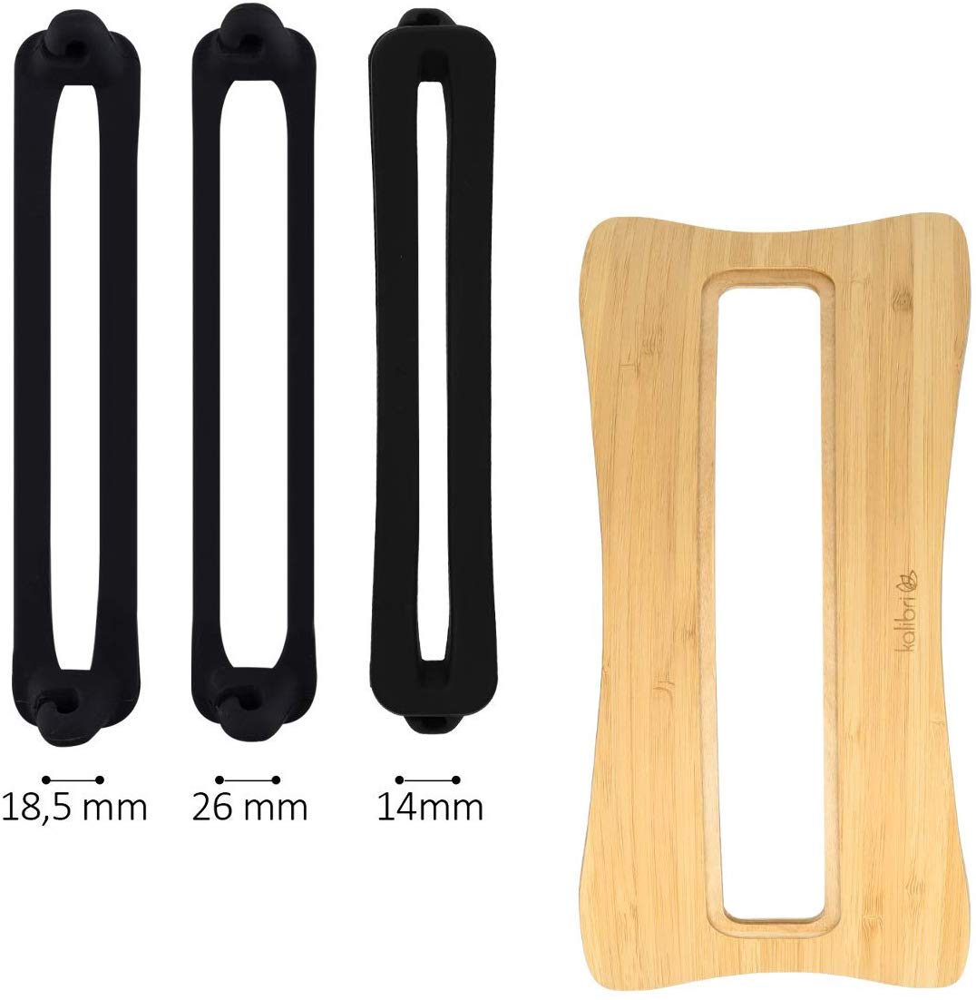 Kalibri Ξύλινη Βάση για Laptop / Notebook / Tablet - Bamboo Brown - 35474.24