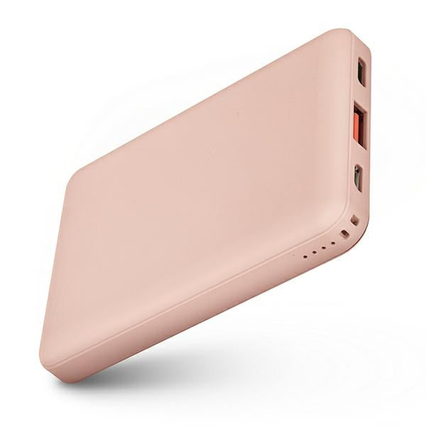 Uniq Fuele Mini PowerBank 8000mAh 18W με Καλώδιο UBS to Type-C - Pink