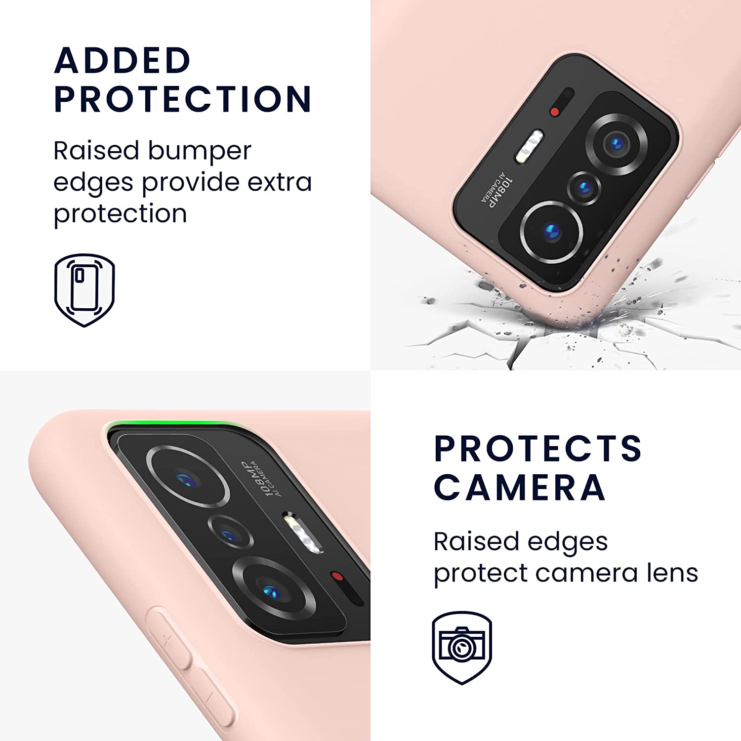 KW Xiaomi 11T / 11T Pro Θήκη Σιλικόνης TPU - Coconut Swirl - 56245.225
