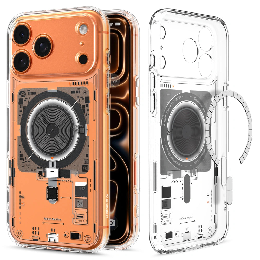 Spigen iPhone 17 Pro Max - Ultra Hybrid Mag - Σκληρή Θήκη με Πλαίσιο Σιλικόνης Και MagSafe - Neo One