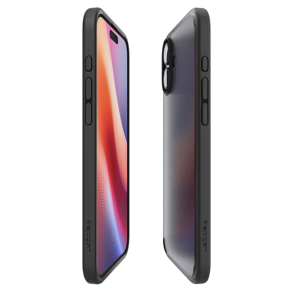 Spigen iPhone 16 Ultra Hybrid Σκληρή Θήκη με Πλαίσιο Σιλικόνης - Frost Black