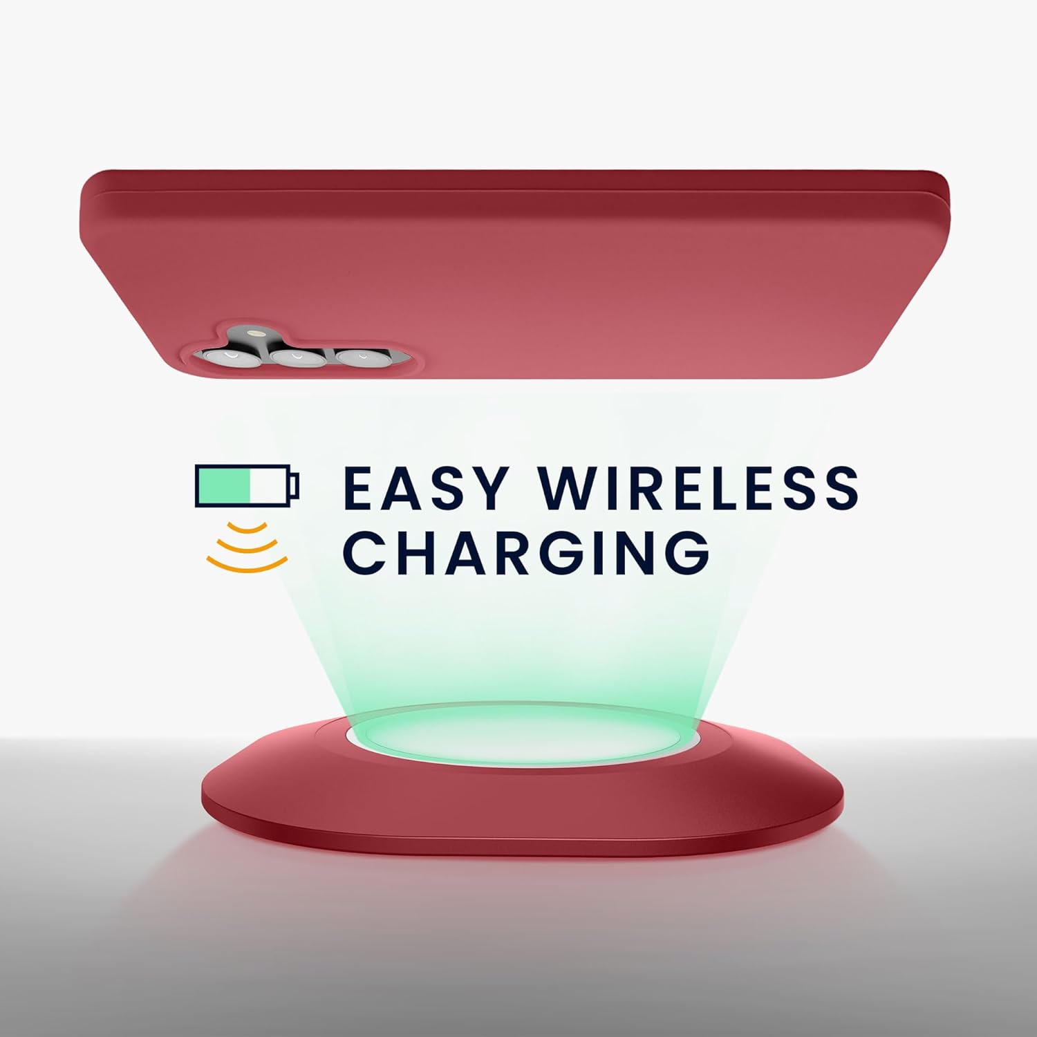 KW Samsung Galaxy S24 Θήκη Σιλικόνης Rubberized TPU - Dark Rose