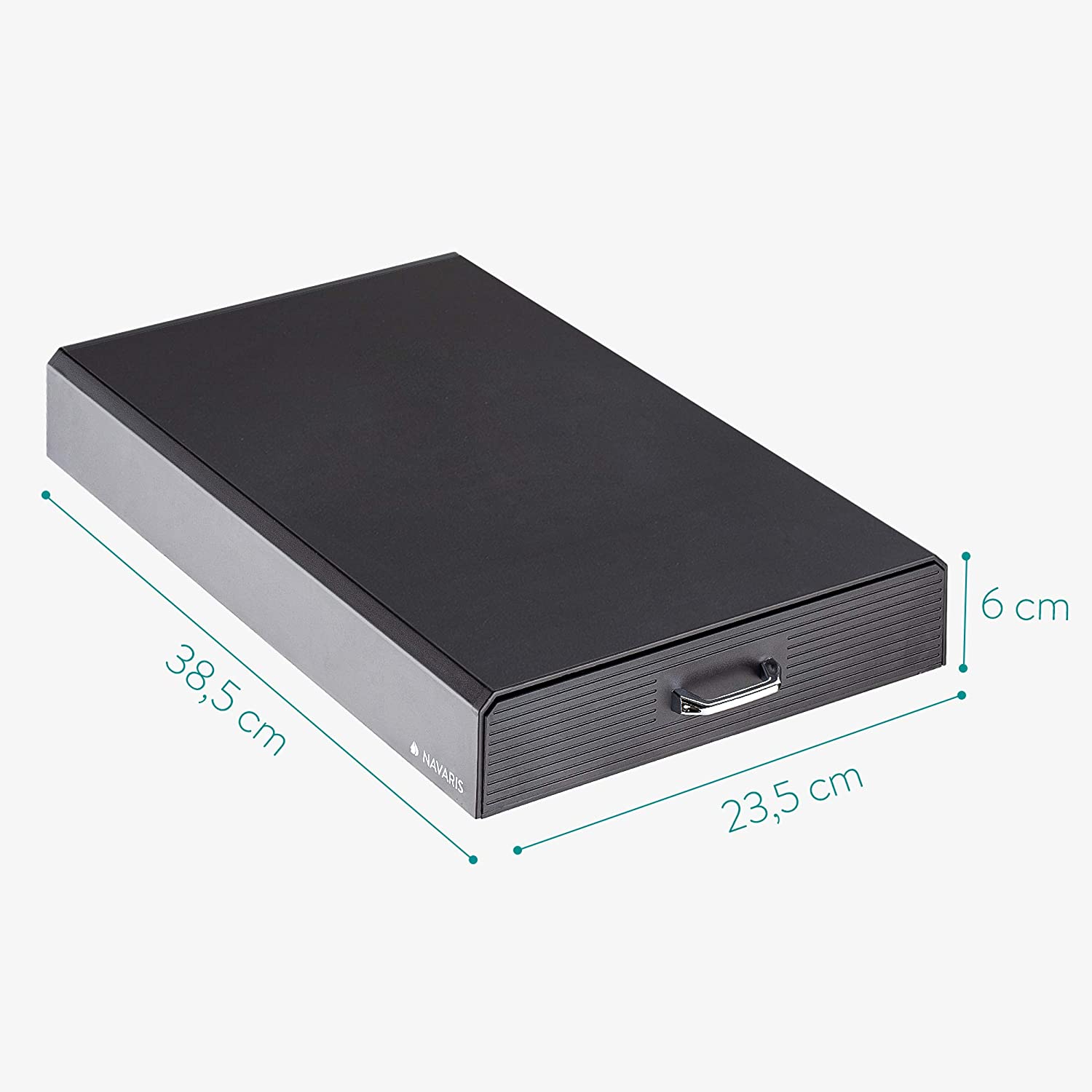 Navaris Συρτάρι για Κάψουλες Nespresso / Βάση για Καφετιέρα - Black - 47364.03