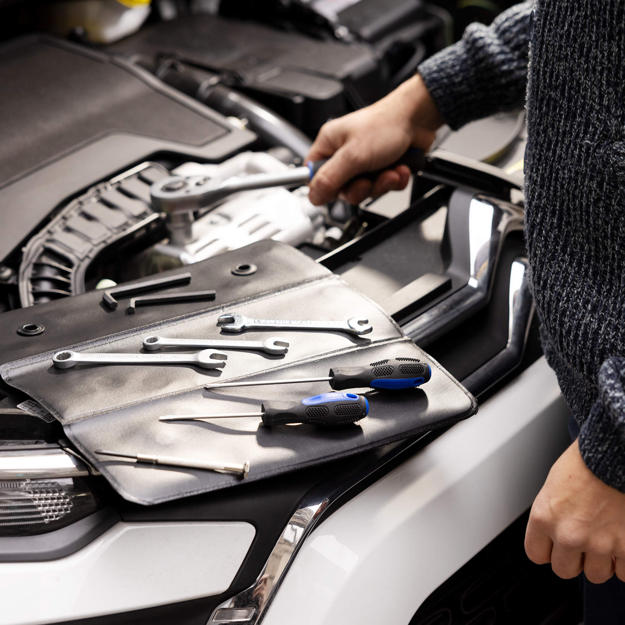 Navaris Μαγνητική Βάση Στήριξης Εργαλείων - 30 x 30 cm - Black - 55716.01