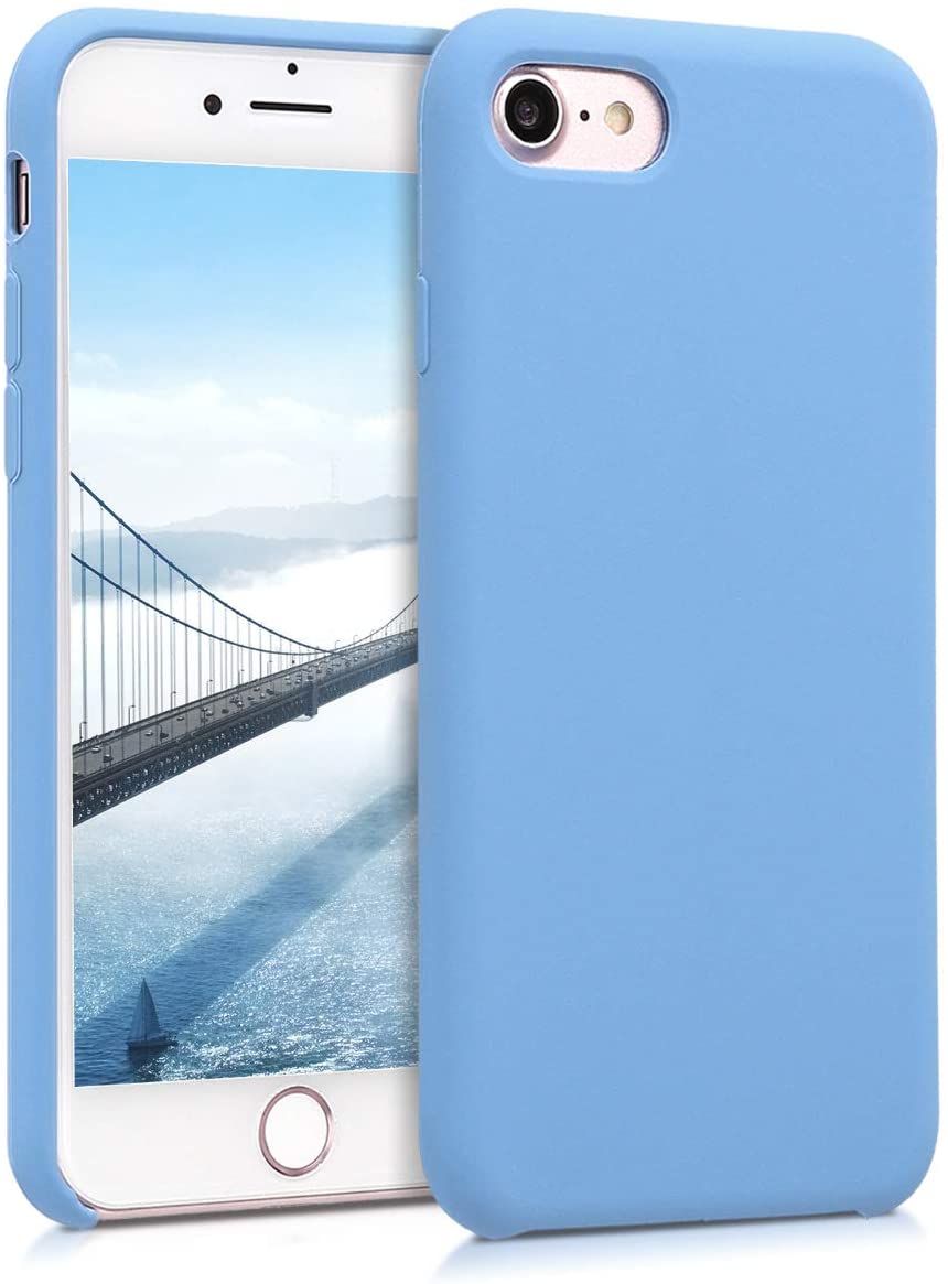 KW iPhone SE 2022 / SE 2020 / 7 / 8 Θήκη Σιλικόνης Rubber TPU - Heritage Blue - 40225.188