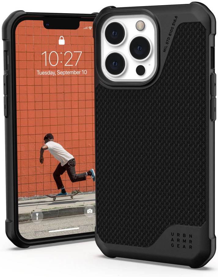 UAG iPhone 13 Pro Metropolis LT Series Σκληρή Θήκη - Kevlar Black