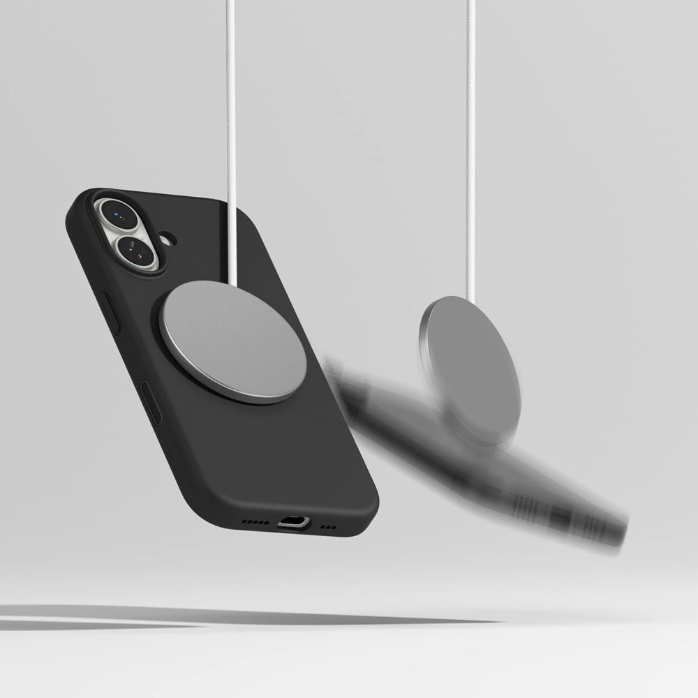Ringke iPhone 17 - Silicone Magnetic MagSafe - Θήκη Σιλικόνης με MagSafe - Black