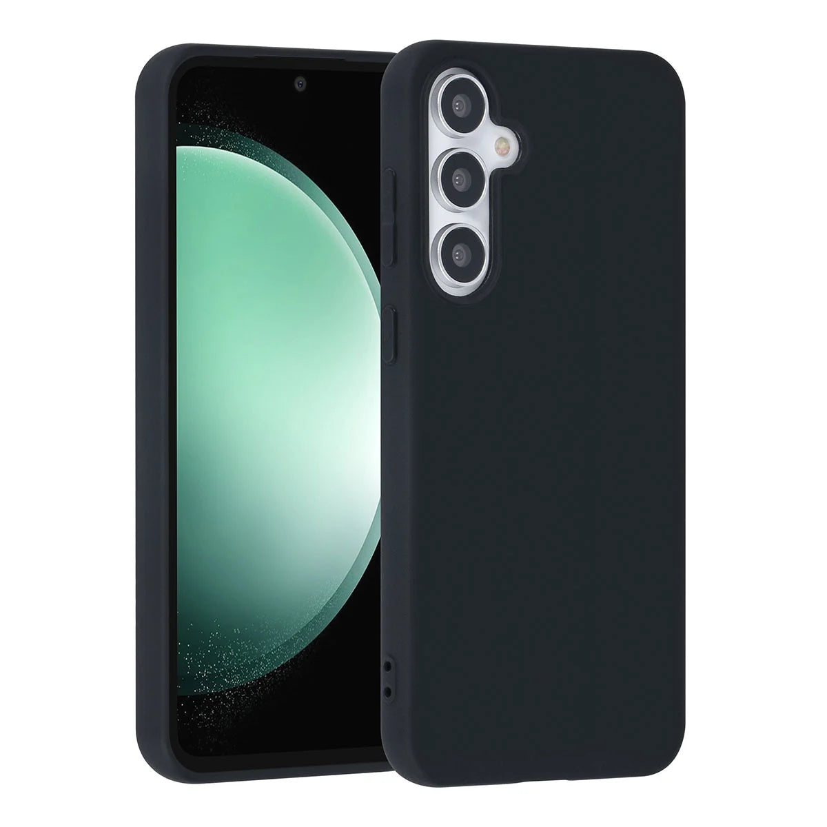 Tuniq Samsung Galaxy S23 FE Θήκη Σιλικόνης - Μαύρη