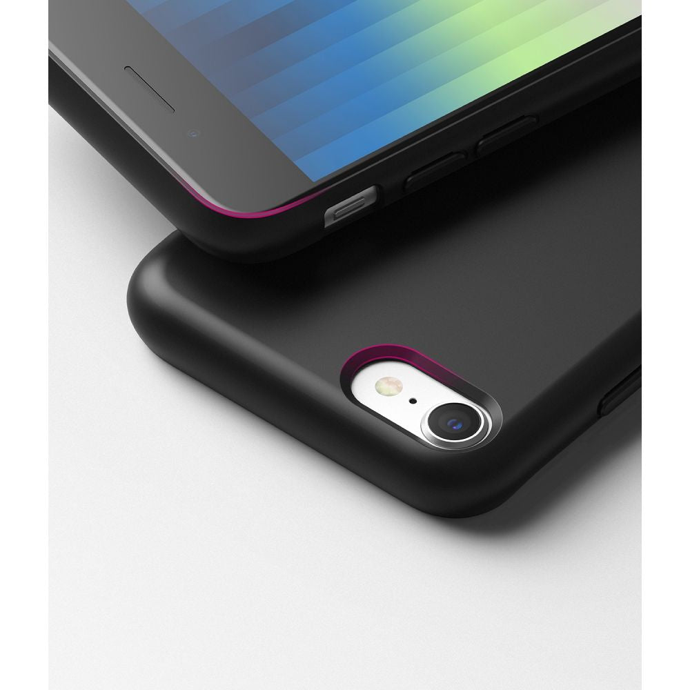 Ringke iPhone SE 2022 / SE 2020 / 7 / 8 Air S TPU Case Θήκη Σιλικόνης - Black
