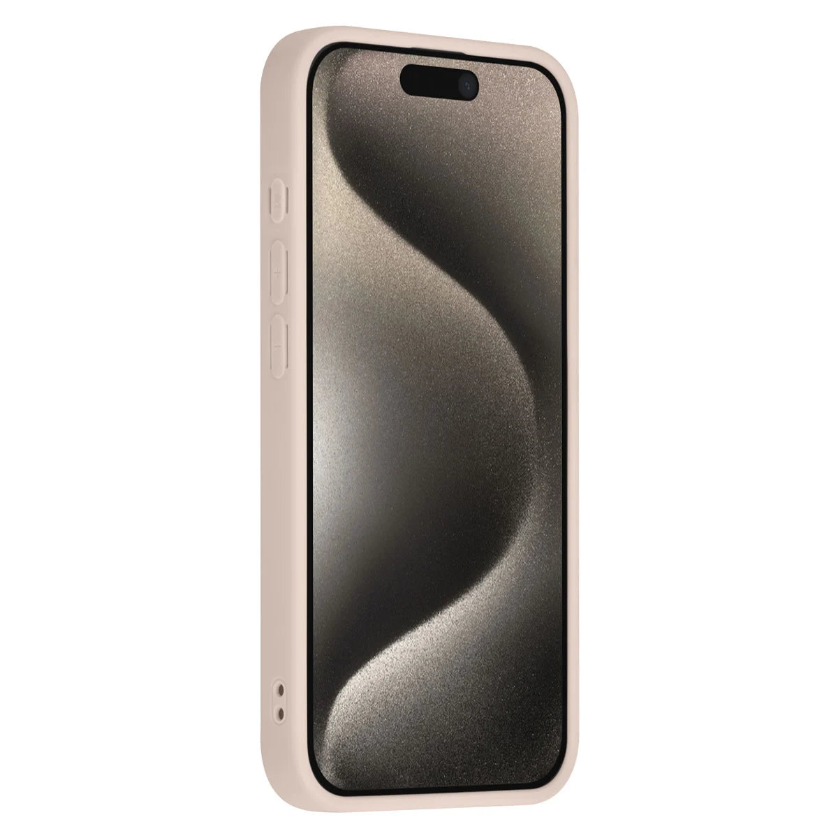 Tuniq iPhone 15 Pro - MagSafe Σκληρή Θήκη με Πλαίσιο Σιλικόνης - Ροζ / Διάφανη