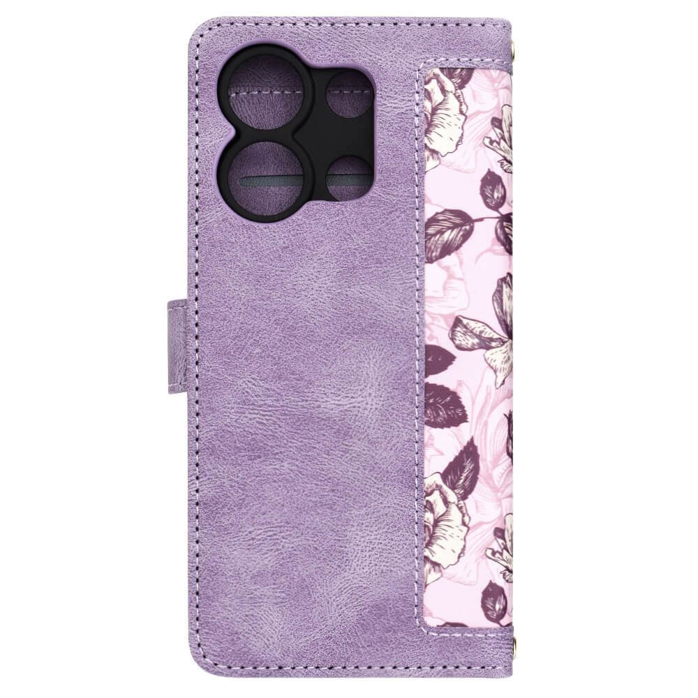 Techsuit Xiaomi Redmi Note 13 4G - FlipCraft - Θήκη Πορτοφόλι από Δερματίνη - Mysterious Purple