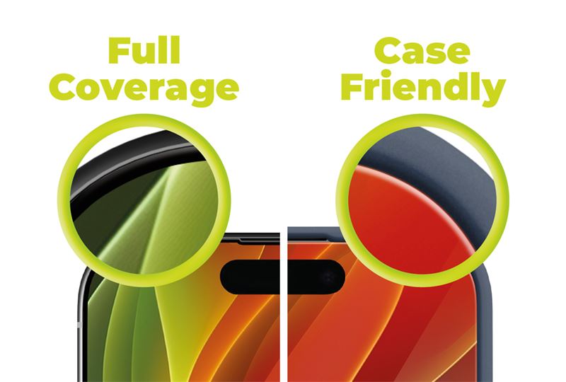 Mobile Origin Samsung Galaxy S23+ EasyGlass Case Friendly 9H Full Screen Full Glue Tempered Glass Αντιχαρακτικό Γυαλί Οθόνης - Black