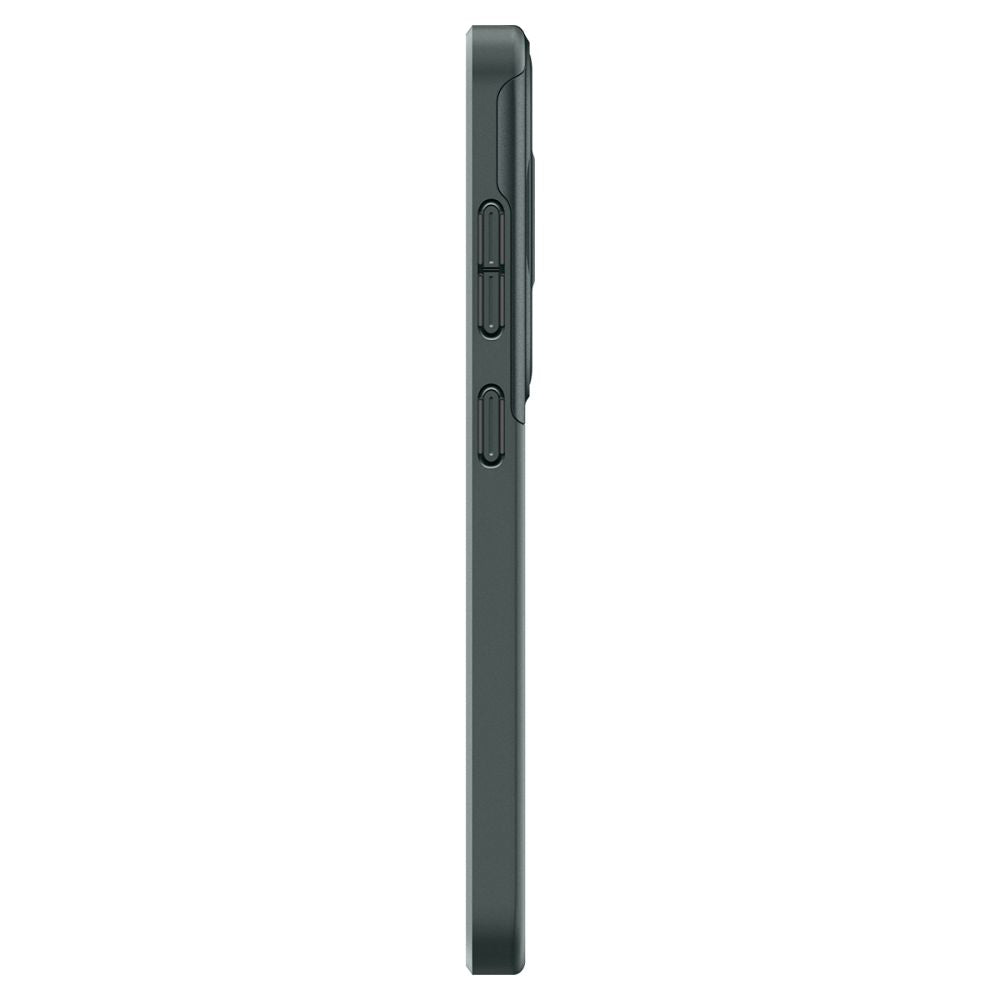 Spigen Samsung Galaxy S24 Optik Armor Θήκη Σιλικόνης με Κάλυμμα για την Κάμερα - Abyss Green