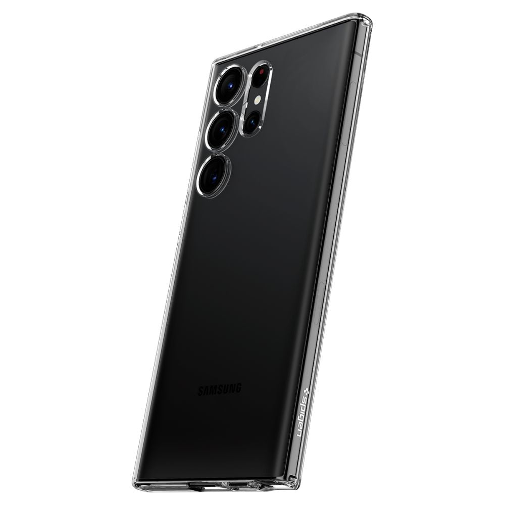 Spigen Samsung Galaxy S23 Ultra Liquid Crystal Θήκη Σιλικόνης - Crystal Clear