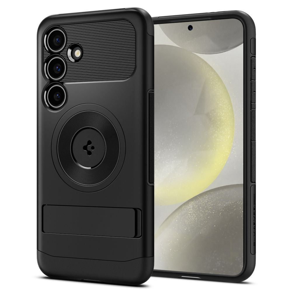Spigen Samsung Galaxy S24 Slim Armor Mag Σκληρή Θήκη με Stand και MagSafe - Black