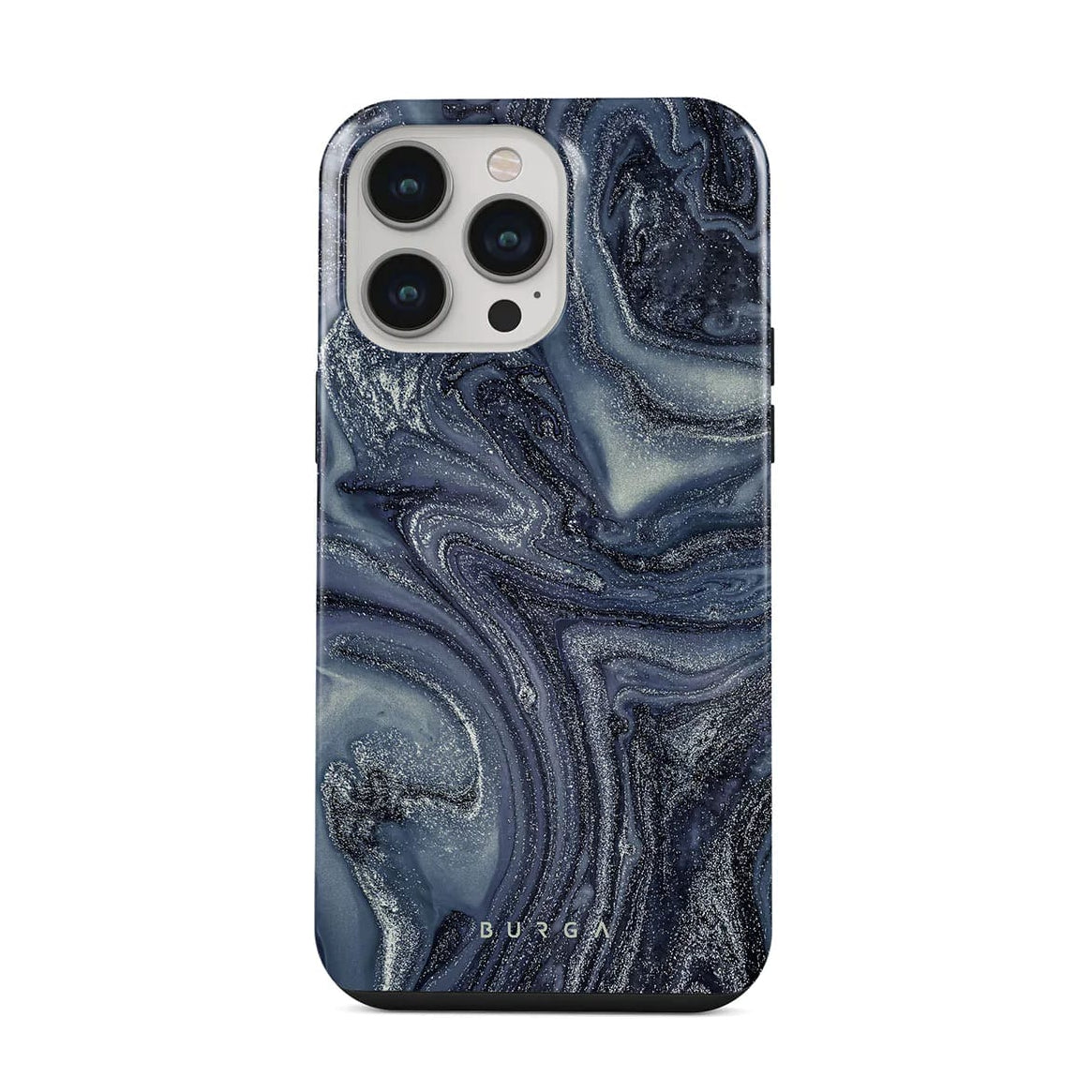 Burga iPhone 14 Pro Fashion Tough Σκληρή Θήκη - Navy Trench