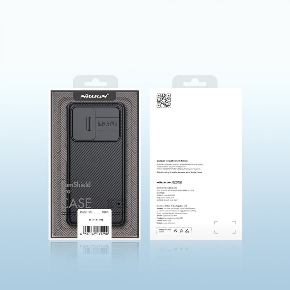 Nillkin Xiaomi 11T / 11T Pro CamShield Σκληρή Θήκη με Κάλυμμα για την Κάμερα - Black