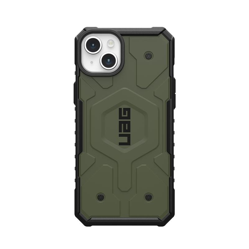 UAG iPhone 15 Plus Pathfinder MagSafe Series Σκληρή Θήκη με MagSafe - Olive Drab
