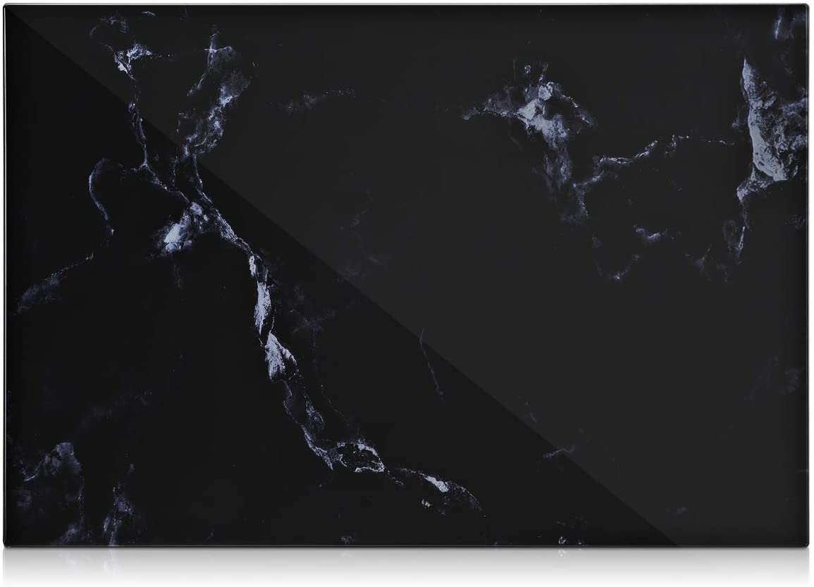 Navaris Μαγνητικός Γυάλινος Πίνακας - 60 x 40cm - Design Black Marble - 45724.06