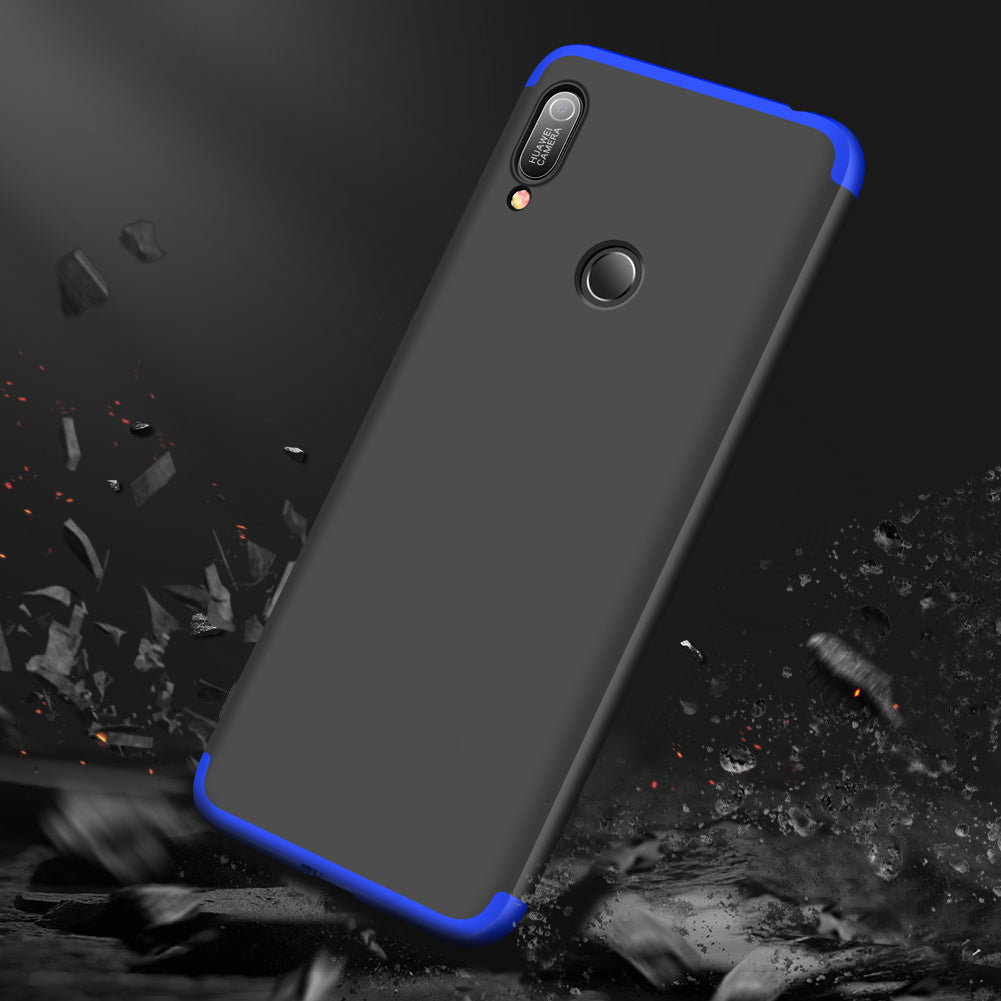 GKK Huawei Y6 2019 Θήκη 360 Full Body - Black / Blue