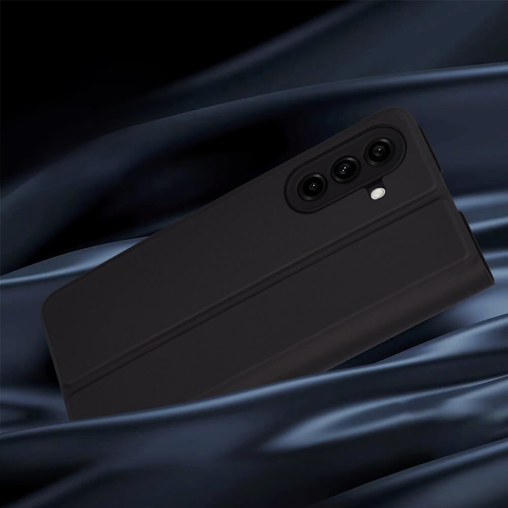 Techsuit Samsung Galaxy A56 5G - Magskin Book - Θήκη Βιβλίο - Black