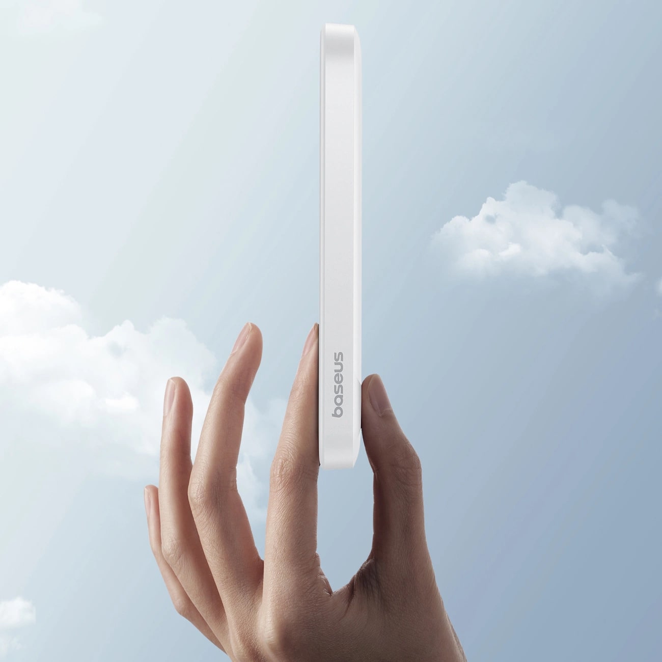 Baseus Magnetic Mini Ασύρματο MagSafe PowerBank 5000mAh 20W με Καλώδιο Type-C to Type-C - White - P10022107223-00