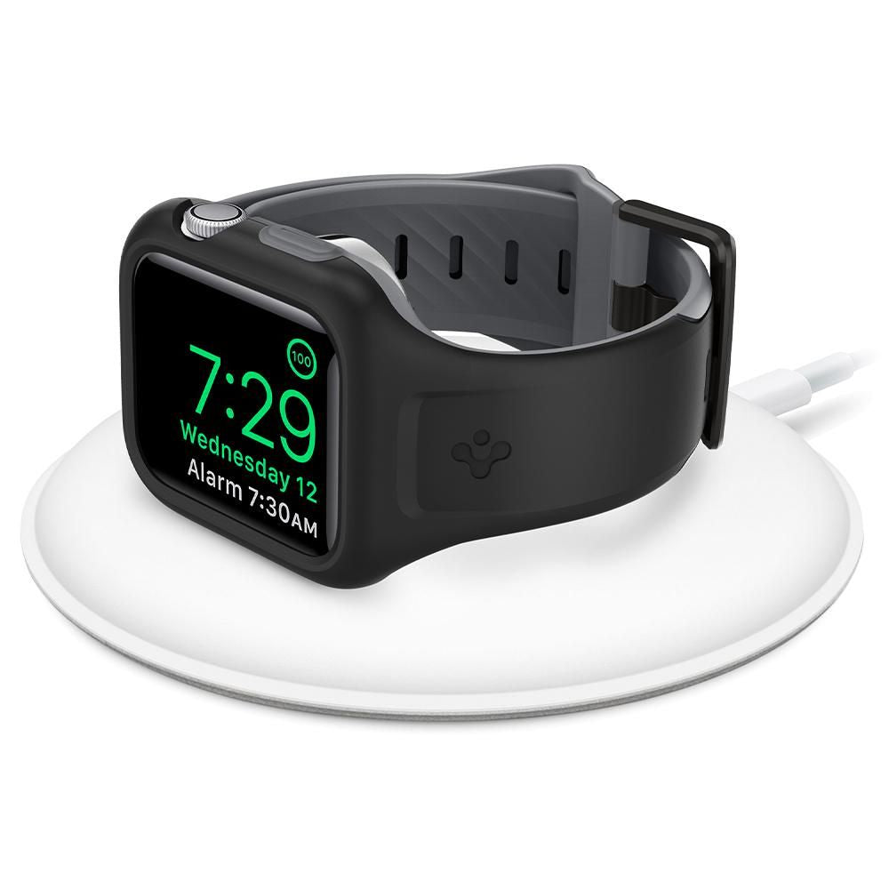 Spigen Λουράκι Apple Watch 4 / 5 / 6 / SE / SE 2 40mm Liquid Air Pro - Black