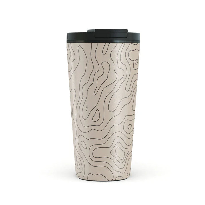 Burga Κούπα Θερμός από Ανοξείδωτο Ατσάλι - Flap Lid - 500ml - Wild Terrain