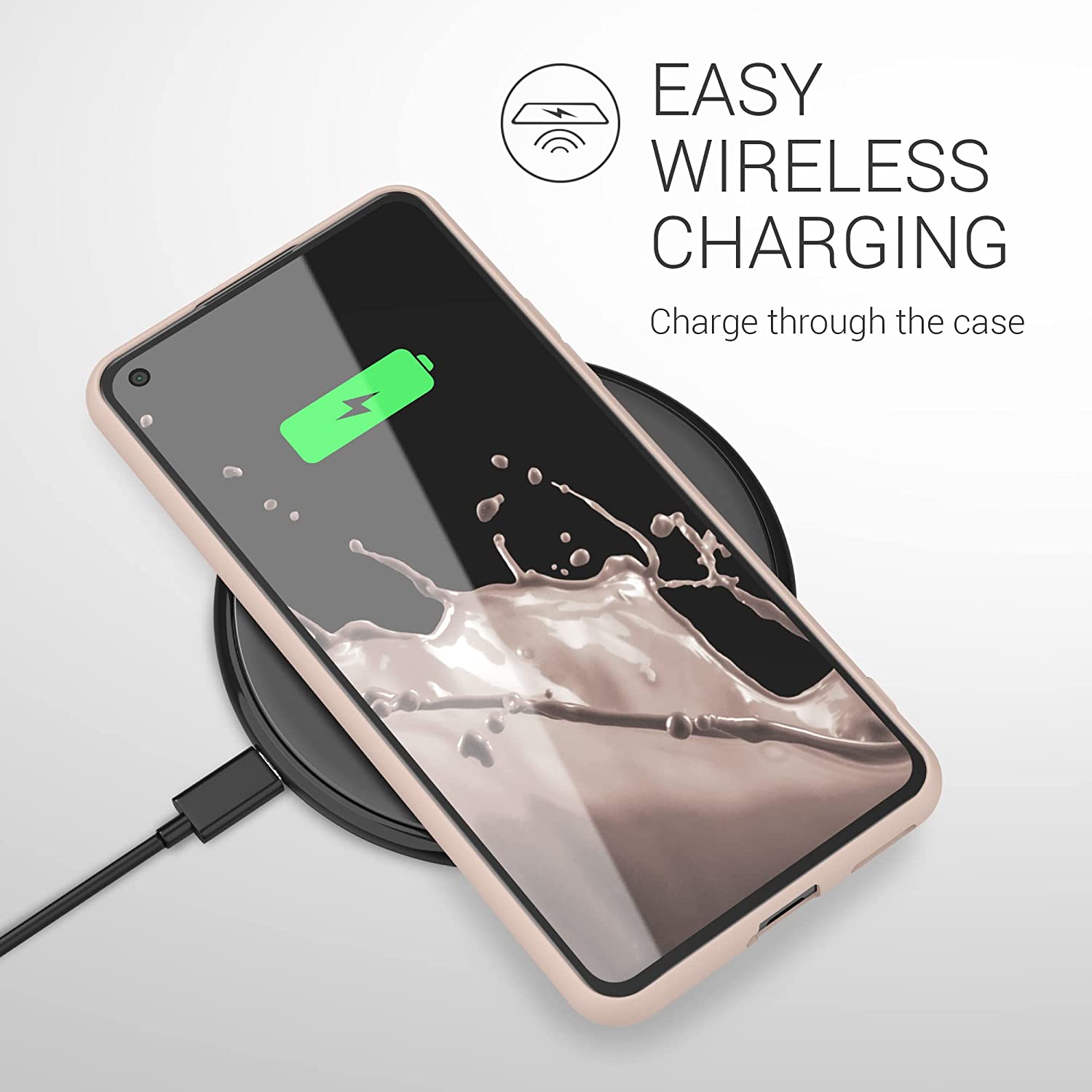 KW Xiaomi Mi 11 Lite / Mi 11 Lite 5G Θήκη Σιλικόνης TPU - Coconut Swirl - 54726.225