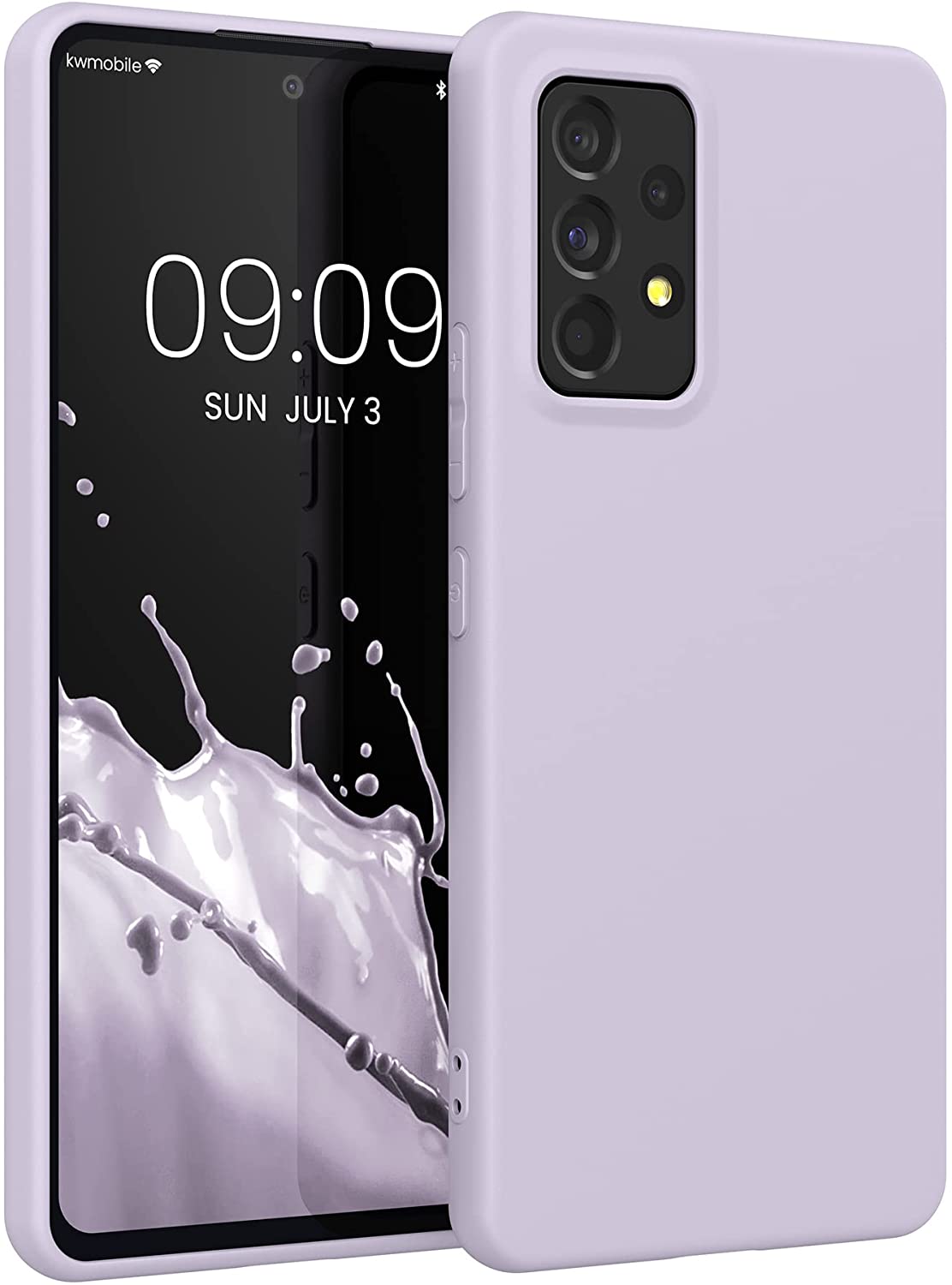 KW Samsung Galaxy A53 5G Θήκη Σιλικόνης TPU - Lavender - 57808.108