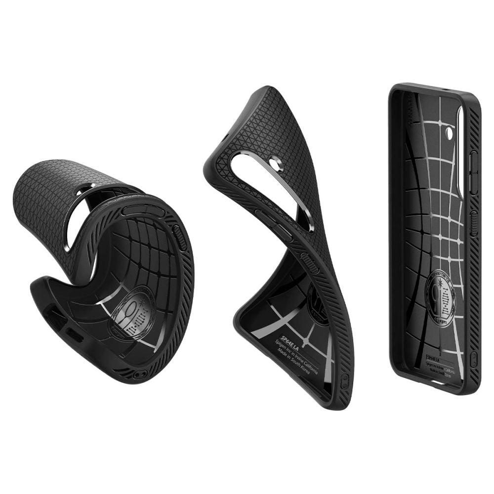 Spigen Samsung Galaxy S25 Liquid Air Θήκη Σιλικόνης - Matte Black