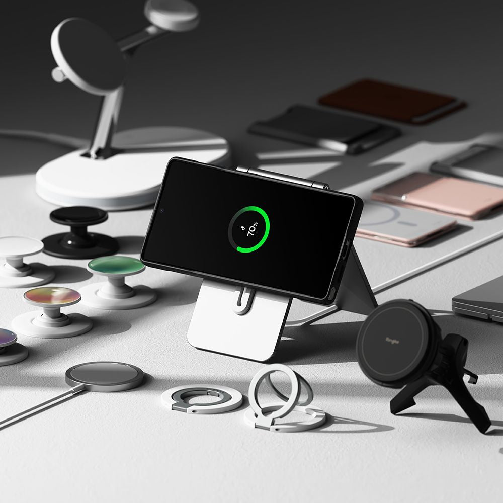 Ringke Samsung Galaxy S25 Ultra Onyx Magnetic Θήκη Σιλικόνης με MagSafe - Black