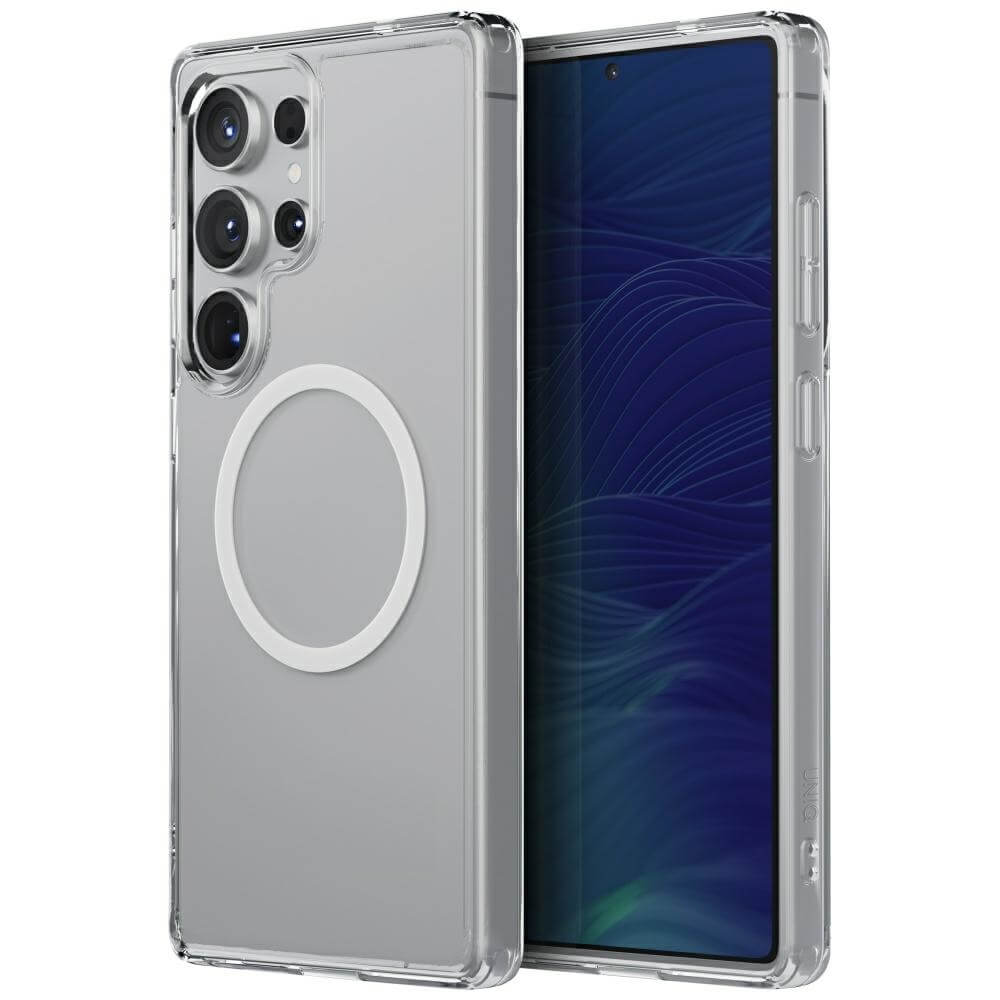 Uniq Samsung Galaxy S25 Ultra LifePro Xtreme Magclick Σκληρή Θήκη με Πλαίσιο Σιλικόνης και MagSafe - Διάφανη