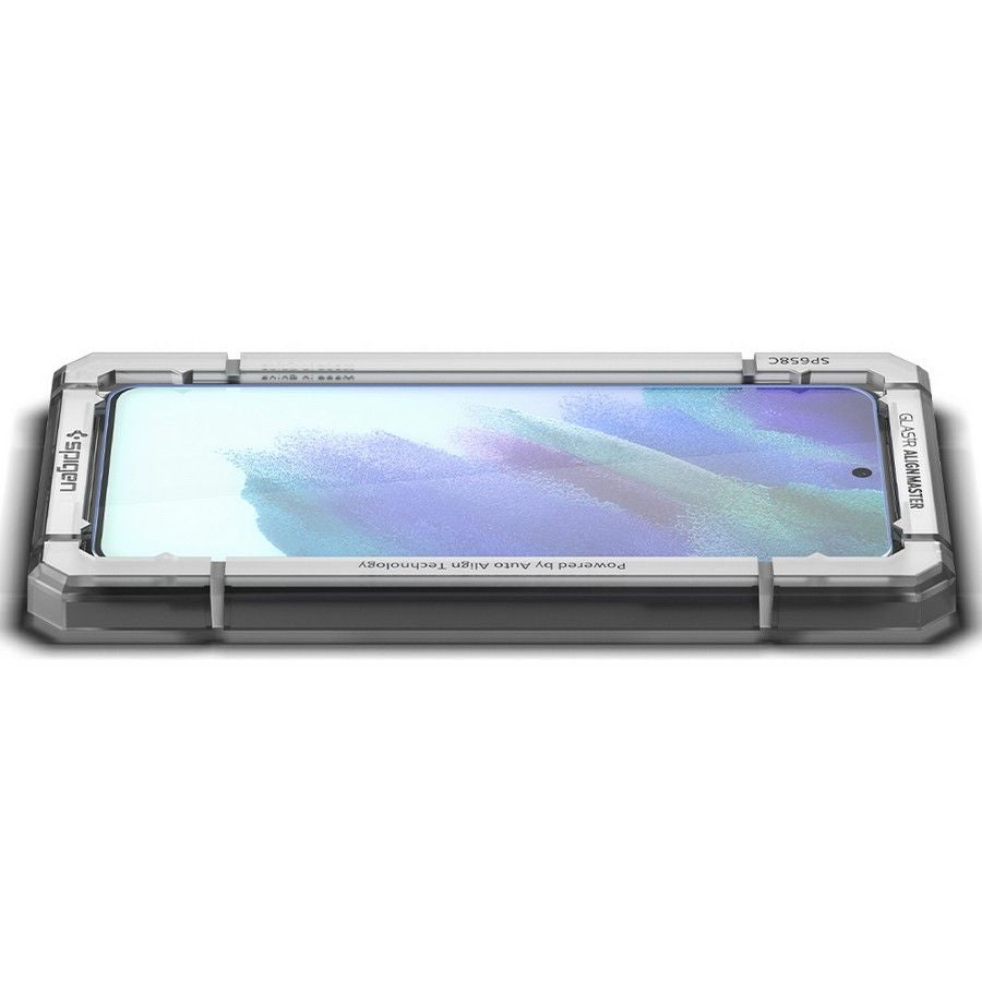Spigen Samsung Galaxy S21 FE ALM GLAS.tR HD Tempered Glass Αντιχαρακτικό Γυαλί Οθόνης 9H - 2 Τεμάχια - Διάφανο