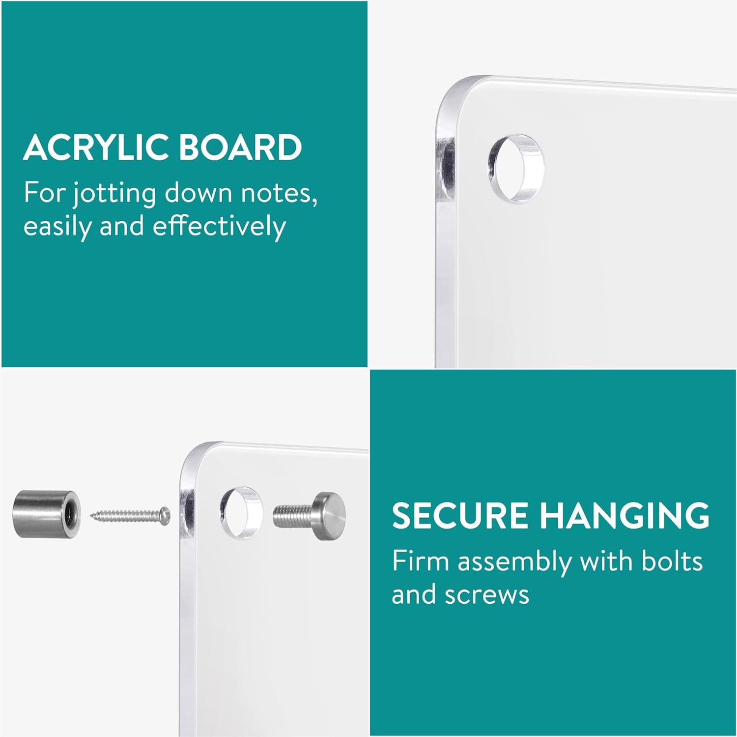 Navaris Ακρυλικός Πίνακας - 60 x 40 cm - Διάφανος - 61773.02