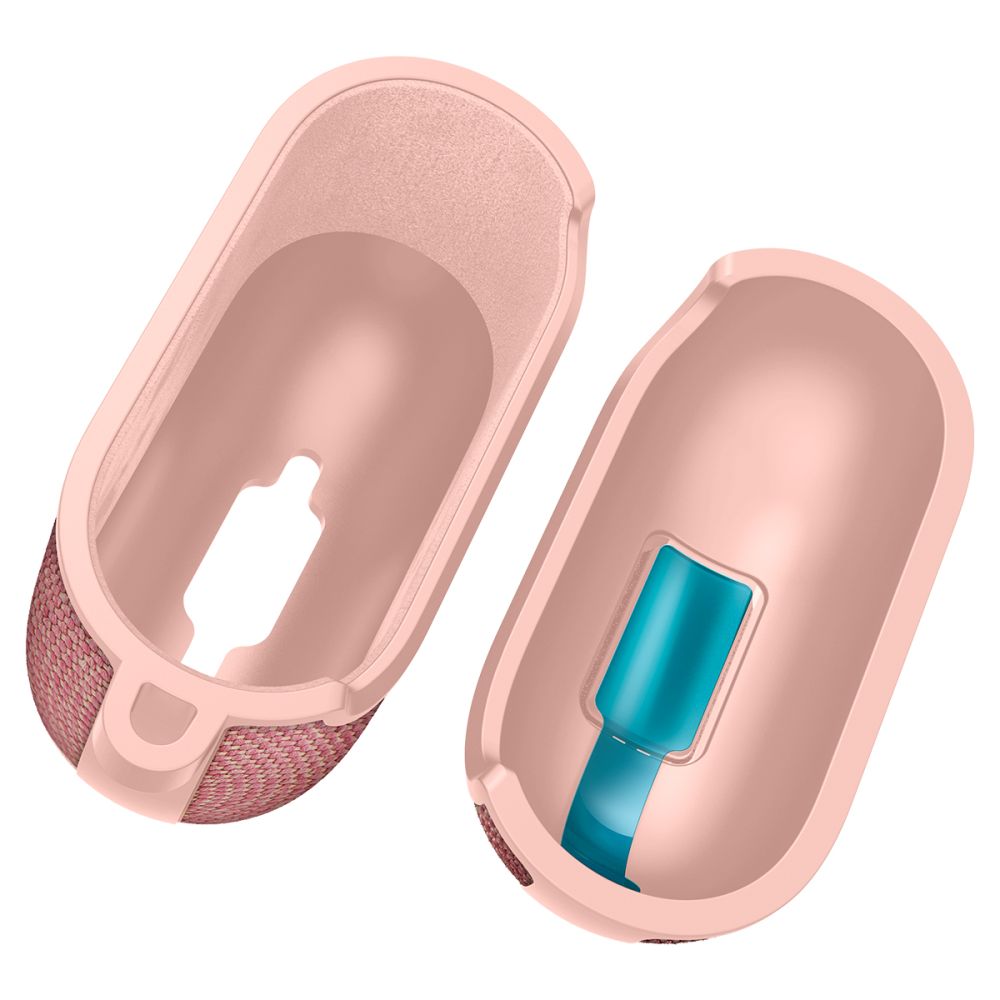 Spigen AirPods 4 Θήκη Urban Fit από Σιλικόνη και Ύφασμα - Rose Gold