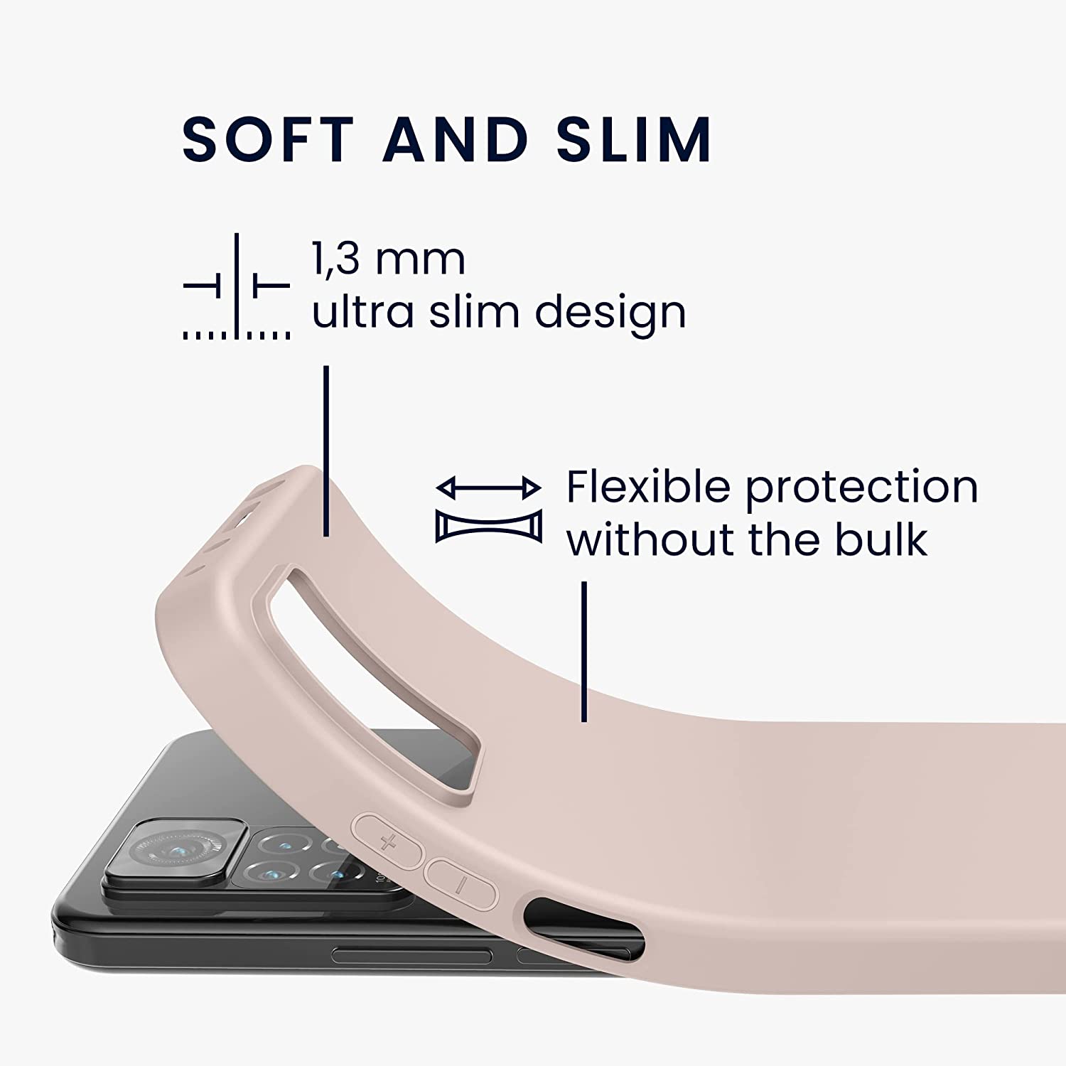 KW Xiaomi Redmi Note 11 Pro / Note 11 Pro 5G Θήκη Σιλικόνης TPU - Coconut Swirl - 57369.225