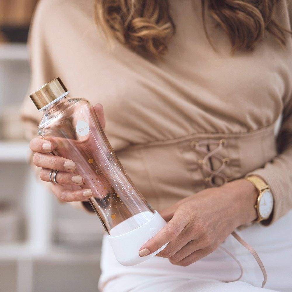 Equa Infinity Γυάλινο Μπουκάλι Νερού - 550ml - Infinity / Διάφανο