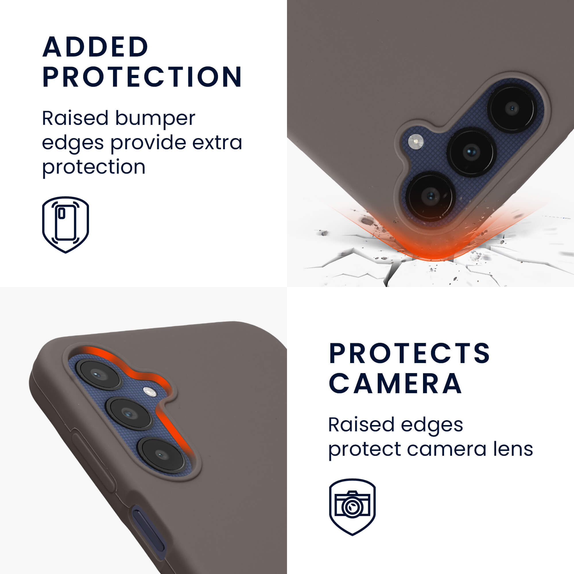 KW Samsung Galaxy A25 5G Θήκη Σιλικόνης Rubberized TPU - Stone Dust