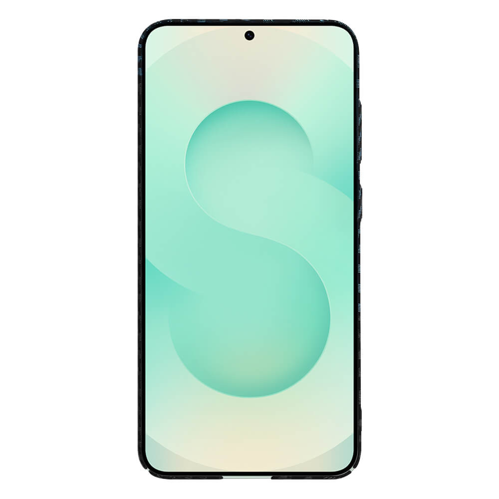 Techsuit Samsung Galaxy S25 Plus Σκληρή Θήκη Carbonite FiberShell - Blue Pulse