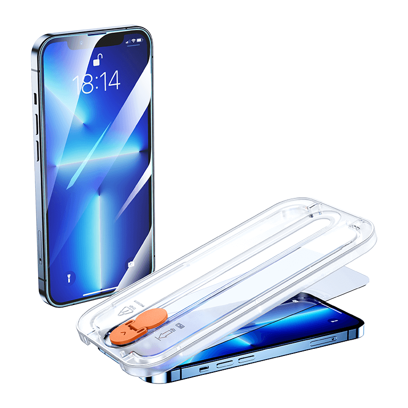 Joyroom iPhone 13 Pro Max 9H Tempered Glass Αντιχαρακτικό Γυαλί Οθόνης με Κιτ Τοποθέτησης - Clear - JR-PF933