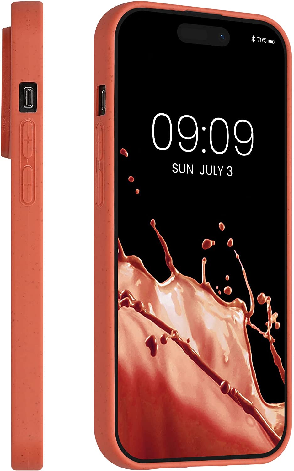 Kalibri iPhone 14 Pro Θήκη Σιλικόνης TPU με Ανακυκλώσιμο και Βιοδιασπώμενο Υλικό - Soft Blush - 59219.215