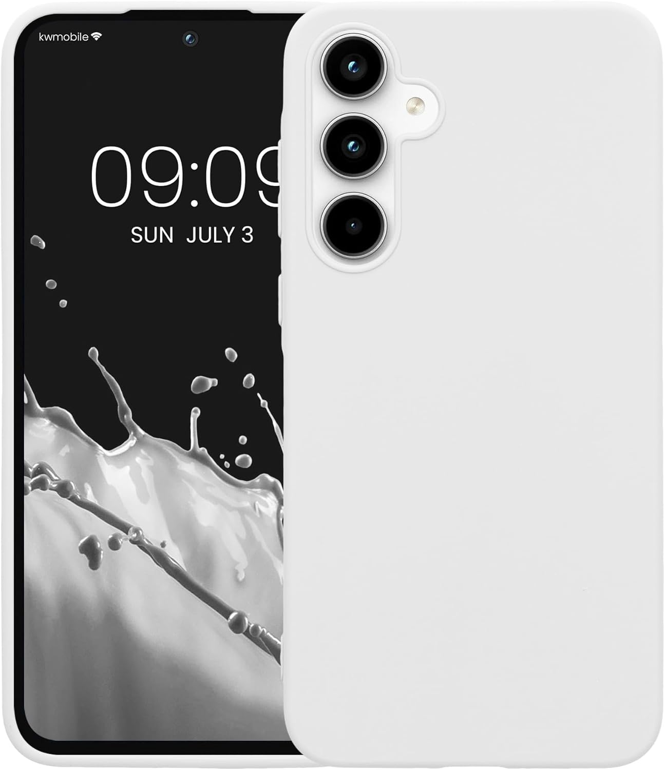 KW Samsung Galaxy A35 5G Λεπτή Θήκη Σιλικόνης TPU - Matte White