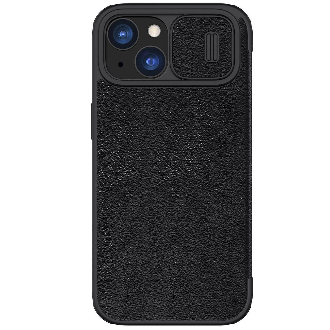Nillkin iPhone 15 Qin Pro Leather Θήκη Βιβλίο με Κάλυμμα για την Κάμερα - Black