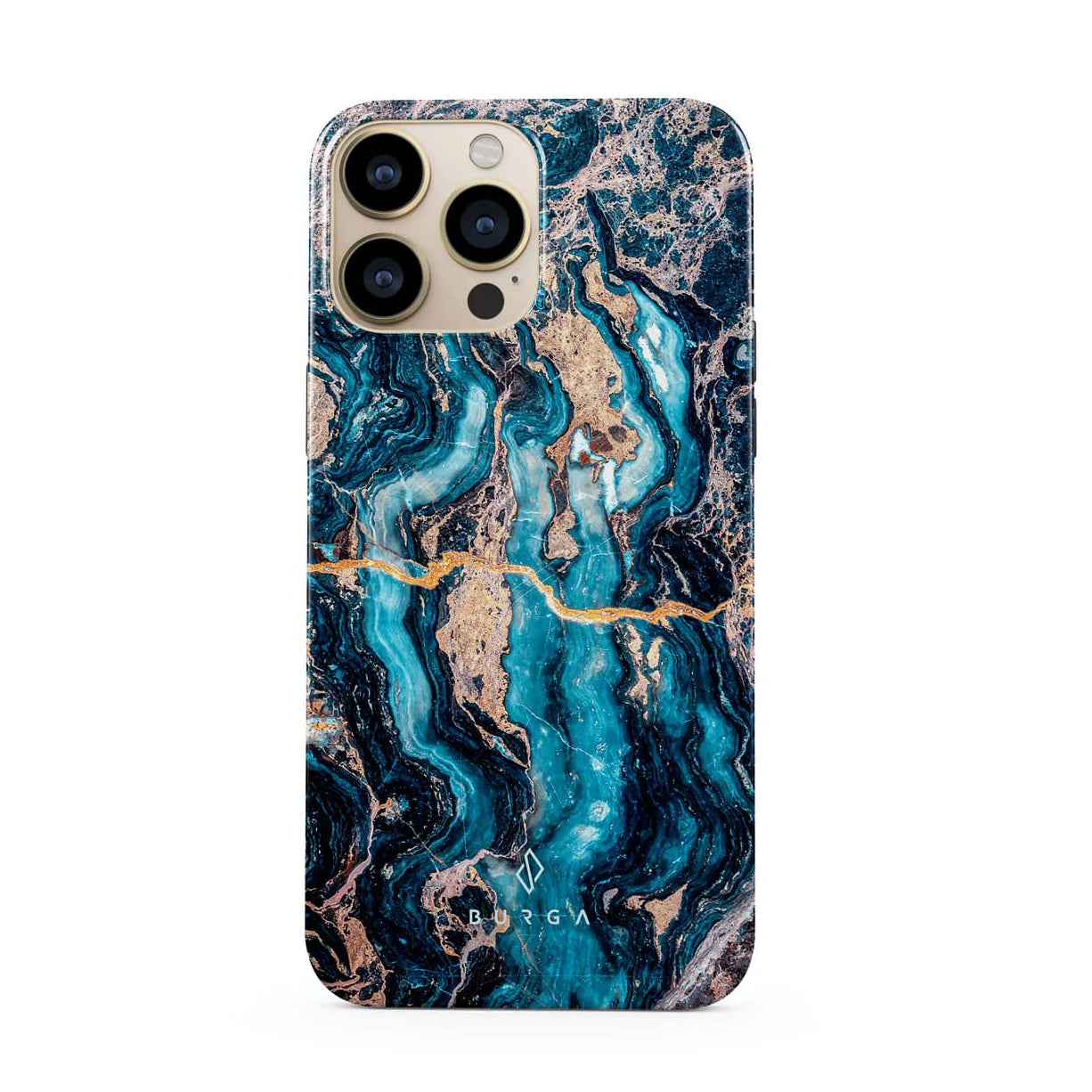 Burga iPhone 14 Pro Max Fashion Tough Σκληρή Θήκη - Mystic River