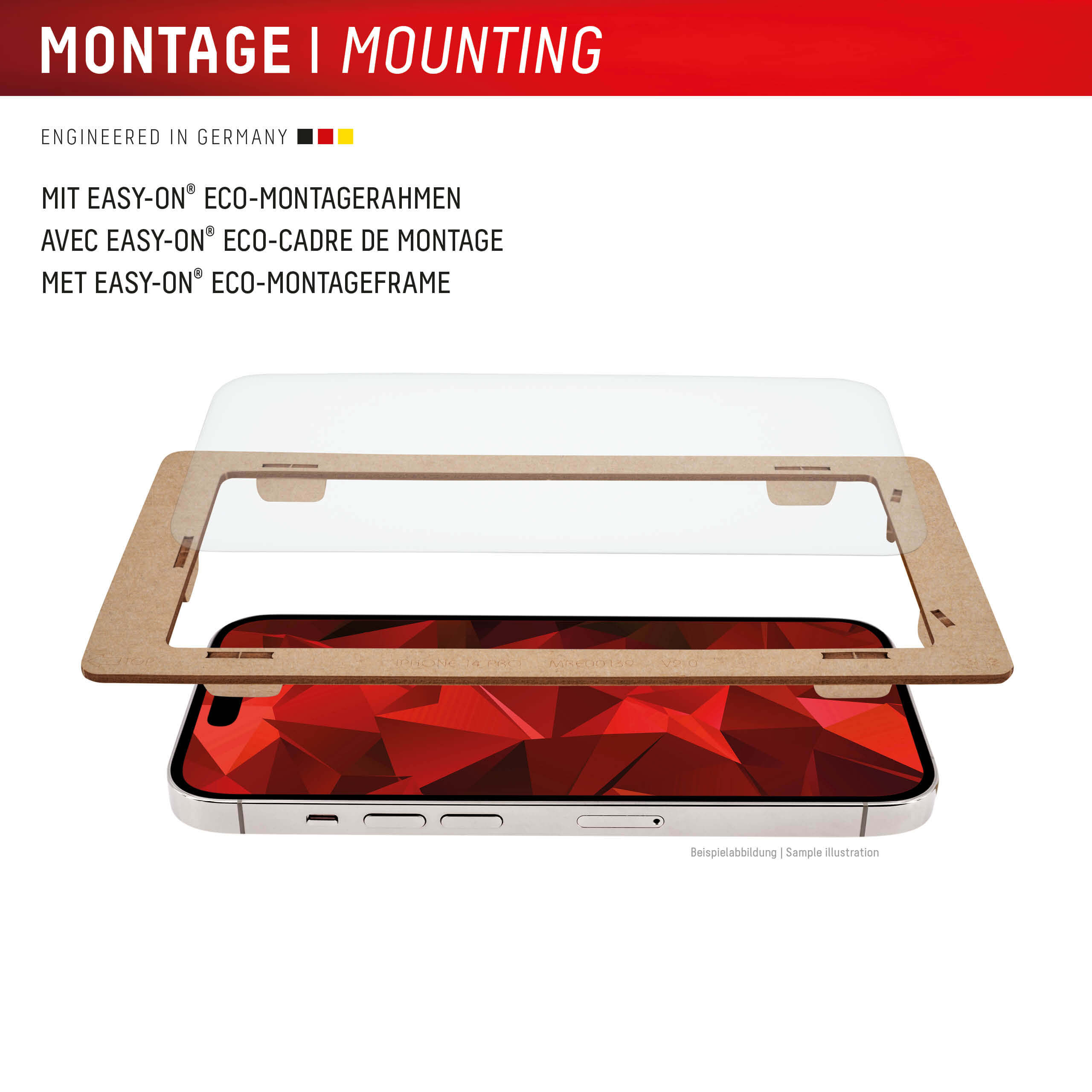 Displex iPhone 16 Pro - Premium Real Glass 2D - Προστασία Οθόνης - Αντιχαρακτικό Γυαλί / Tempered Glass - Διάφανο